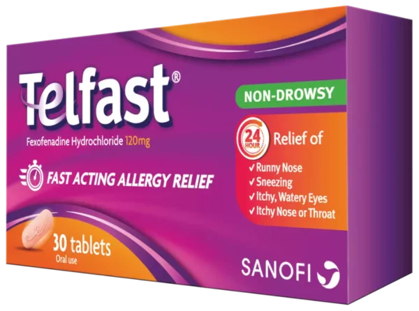 TELFAST 120MG 30 TABLETS
