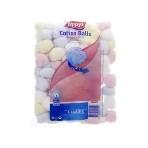 TIPPYS COTTON BALLS CLASSIC 100PC