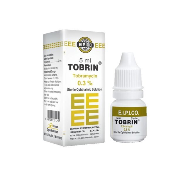 TOBRIN OPTHALMIC 0.3% E/ SOLU 5 ML