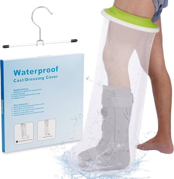WATERPROOF CAST/DRESSING COVER ADULT FULL LEG