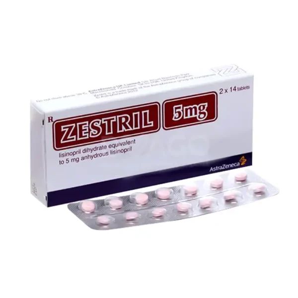 ZESTRIL 5MG TABLETS